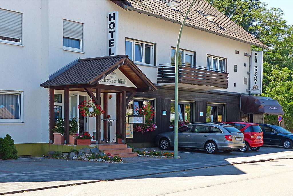 Hotel-Restaurant Schwyzerhuesli Viernheim Exterior foto
